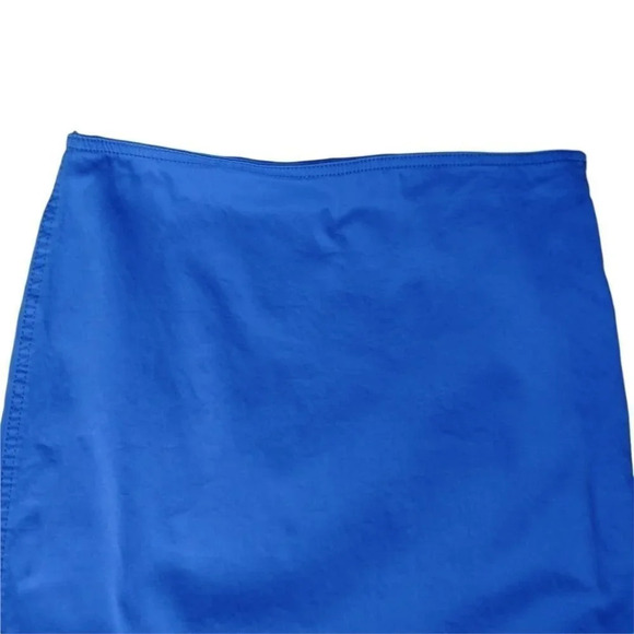 Tristan Pencil Skirt Stretch Royal Blue 4 - Picture 2 of 8
